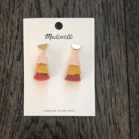 Madewell Jewelry - Madewell Tiered Tassel Earrings